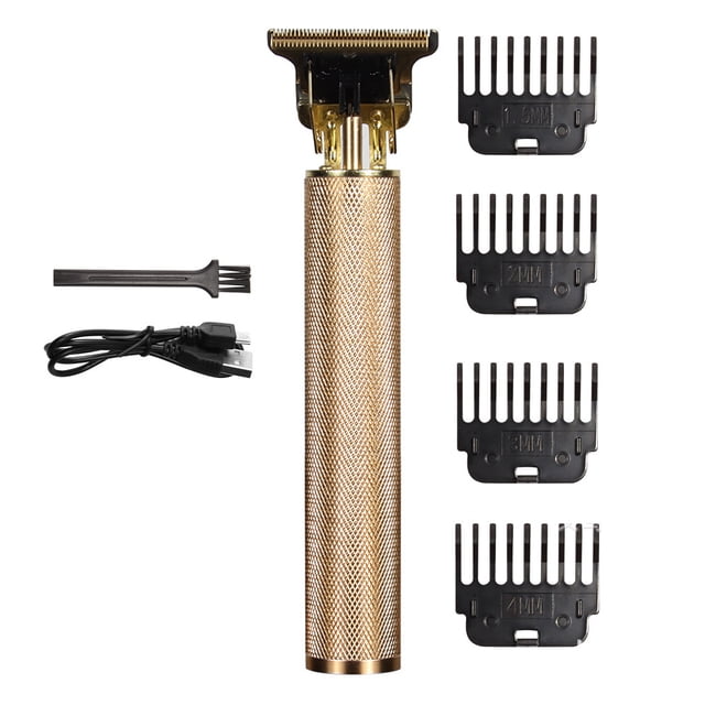 Cortapelos para hombres Cortadora profesional con cuchilla en T, para cortar el cabello, cortadora de pelo portátil