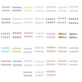 thumbnail image 3 of Nail Rhinestones Flat-Bottom Multi-faceted Sides DIY Handcraft Excellent Gloss Manicure Crystal Different Styles Mobile Phone Colorful, 3 of 6