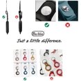 thumbnail image 3 of AirTags PU Leather Protective Case Cover with Keychain Ring Air Tag Holder PU Leather Anti-Lost Key Chain Loop Case, 3 of 5
