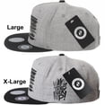 thumbnail image 2 of WITHMOONS Baseball Cap Star and Stripes American Flag Hat KR2305 (Grey, XL), 2 of 5