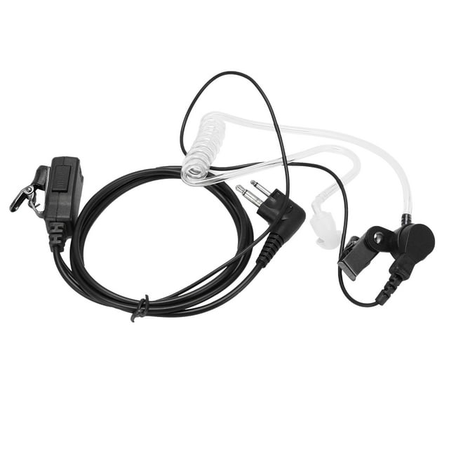 2 Way Earpiece, ABS Headset Clear Sound Durable For Security Guard For CLS1110 CLS1410 For Restaurants For Bars Hotels