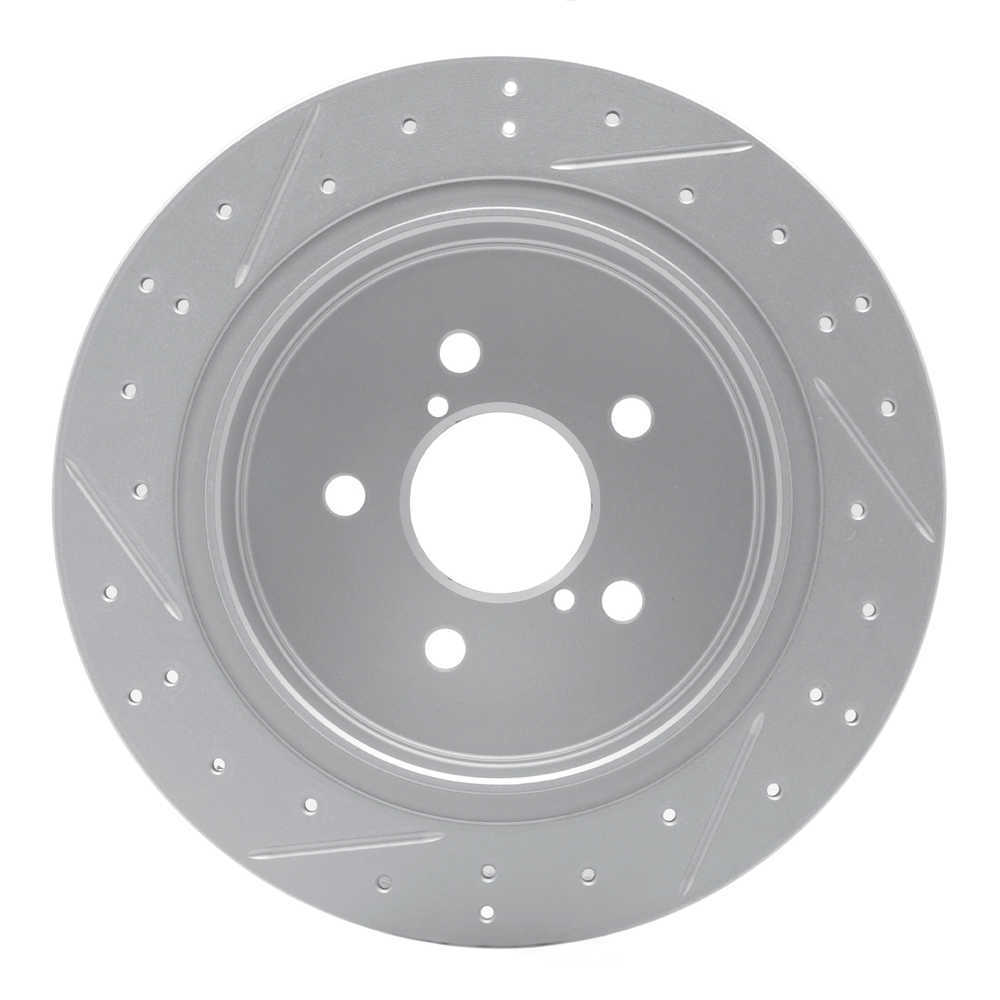 Dynamic Friction Company 830-13020R DFC Geoperformance Rotor - Drilled and Slotted