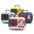 thumbnail image 3 of Mini altavoz Bluetooth portátil para equipaje, adorable, pequeño, estéreo, creativo, dibujos animados, lindo, 3 of 3