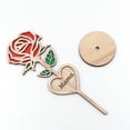 thumbnail image 4 of Personalized Wood Mama Rose - Double Layer Laser Engraved Wooden Mother's Day Gift, 4 of 7