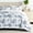 Stone / Cabbage Rose Stripe, variant on Comfort Canopy - California King Bedding Bundle, Patterned Microfiber Comforter and Solid Sheet Set in Meadow Floral Stripe Pink