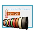 thumbnail image 2 of 5 M Filamento Pcl 1,75 mm Suministros de impresión 3D de baja temperatura para impresora 3D / Impresora 3D (verde claro), 2 of 5