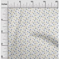 thumbnail image 2 of oneOone Velvet White Fabric Floral Craft Projects Decor Fabric Printed By The Yard 58 Inch Wide, 2 of 5