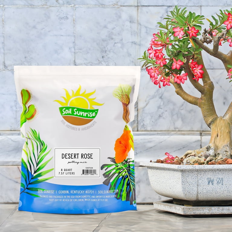 Soil Sunrise 8qt Desert Rose Potting Soil Mix one_size | SSKIT038