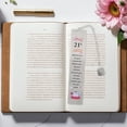thumbnail image 3 of serony Stainless Steel Bookmarks Elegant And Delicate Gift For Book Lovers And Students Birthday Gift 21 years, 3 of 6
