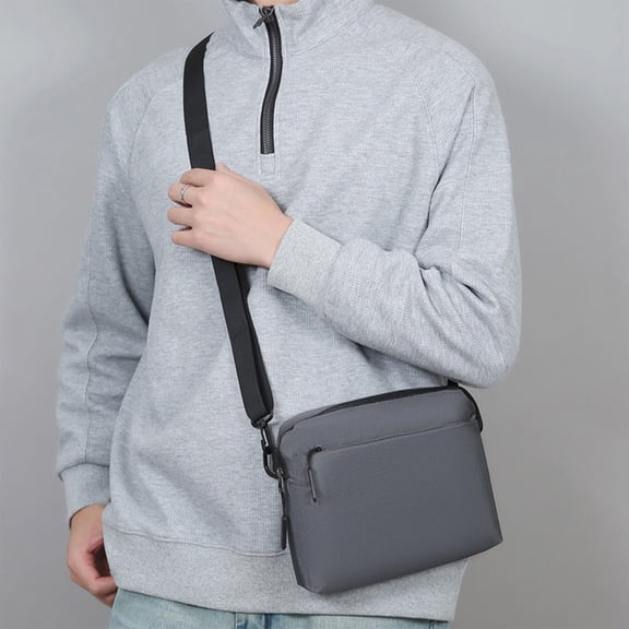 Taicans Small Messenger Bag for Men Women,Adjustable Crossbody Sling bag Purse for Daily Use Travel Sports,Adjustable Strap Water Resistant
