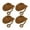 Brown_Base#8322, variant on Straw Covers for Reusable Cups 30oz 40oz | 10mm Universal Silicone Straw Toppers | Cute Multicolor Cowboy Hat Drink Accessories | 4 Pack | Spill-Proof Flexible Durable