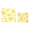 thumbnail image 3 of Bee's Wrap Beeswax Wraps 2 Pack, Honeycomb Print - Plastic-Free Food Storage, 3 of 4