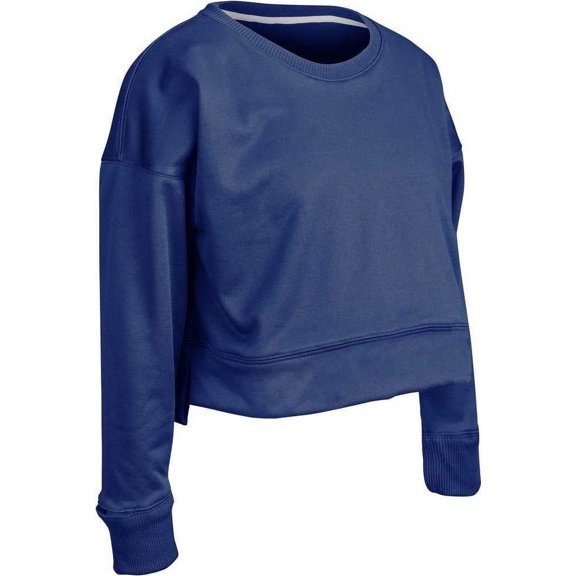 Champro FLC5 Lineup Fleece Women's Crop Crew - Royal