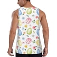 thumbnail image 3 of Easygdp Easter Egg3 Men's Tank Top, Sleeveless Muscle T Shirts, Breathable, Quick-Dry, Loose for Gym, Running, Fitness - X-Large, 3 of 9