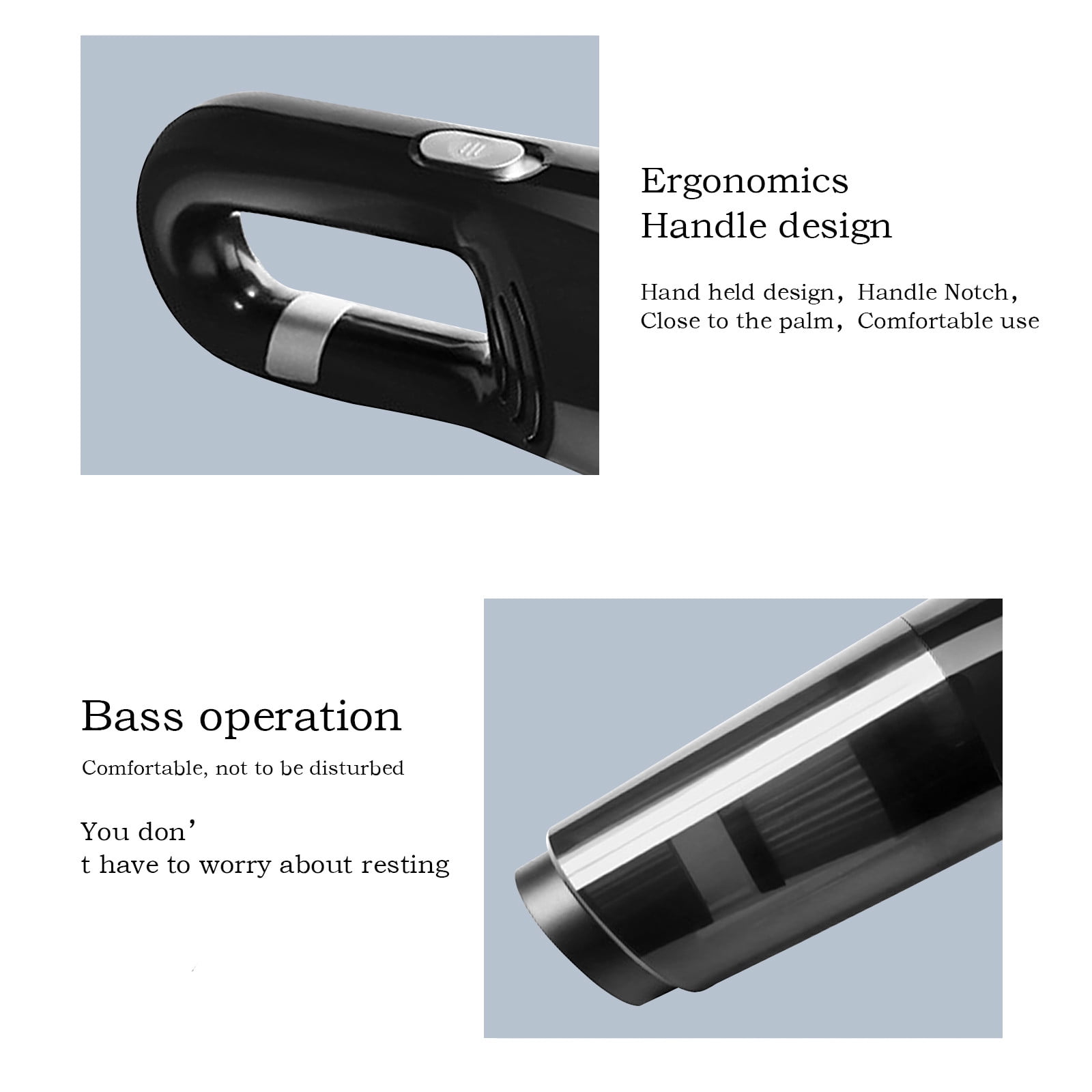 Handheld Chargeable Wireless Vacuum Cleaner Wet And Dry Vacuum Cleaner Car Household Vacuum Cleaner
