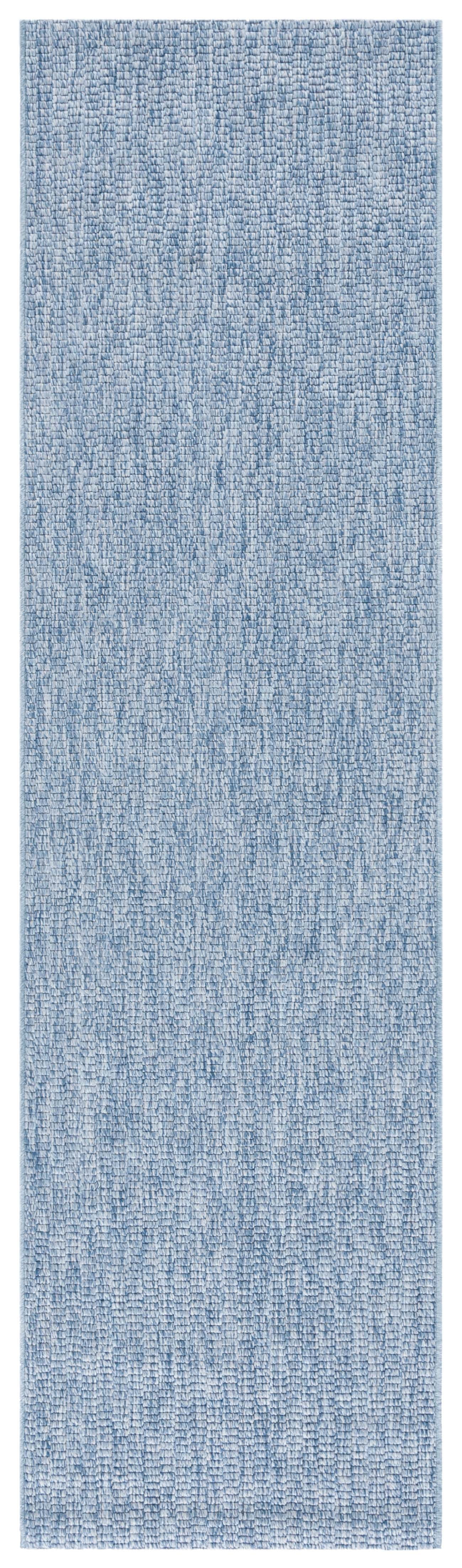 Safavieh Sisal All-Weather Dania Solid Indoor/Outdoor Runner Rug, Blue, 2'2" x 5'