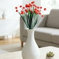 thumbnail image 5 of Artificial Camellia Flowers, Long Floral Stems for Tall Vases, Plastic Artificial Flowers, Muilti Color Faux Flowers Bouquets for Centerpieces, Wedding, Home & Office Party Decor(Red), 5 of 6