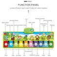 thumbnail image 4 of Kids Musical Piano Mats with 25 Music Sounds,Musical Toys Baby Floor Piano Keyboard Mat Carpet Animal Blanket Touch Playmat Early Education Toys for 1 2 3 4 5 6+ Year Girls Boys Toddlers, 4 of 7