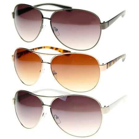 MLC Eyewear Thick Frame Retro Classic Fashion Aviator Sunglasses Model: NGF762