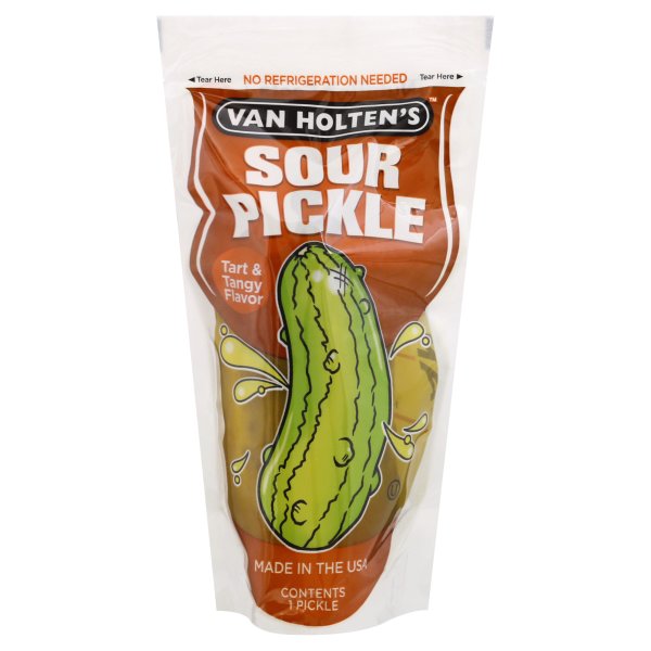 038200000087 UPC Van Holten's Pickles Giant Sour