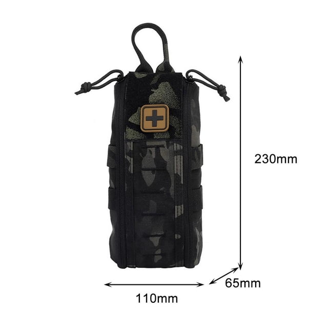 Bolsa EDC de nailon para botiquín de primeros auxilios, bolsa de herramientas de caza para escalada (multicolor) Likrtyny Para estrenar