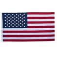 thumbnail image 4 of 3X5 FT USA Embroidered White Sleeve Pole Pocket Deluxe Nylon Stars American Flag, 4 of 4