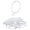 White, variant on Curtain Rings with Eyelets, 48 Pack Metal Drapery Rings for Pinch Pleat Curtains Panels, Drape Rings Fits Up to 1.2 in Curtains Rod, 1.5 Inch I D Black