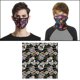 thumbnail image 2 of Tela de Patchwork Calaveras y estampado floral Artesanía Impreso Cuadrados mezclados Paño para coser Arte Artesanía DIY Mantel Bols Negro 90x110cm, 2 of 9