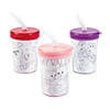 Color Your Own Valentine Cups With Lids