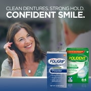 Poligrip Extra Strength Denture and Partials Adhesive Powder, 1.6 Oz, for Adults