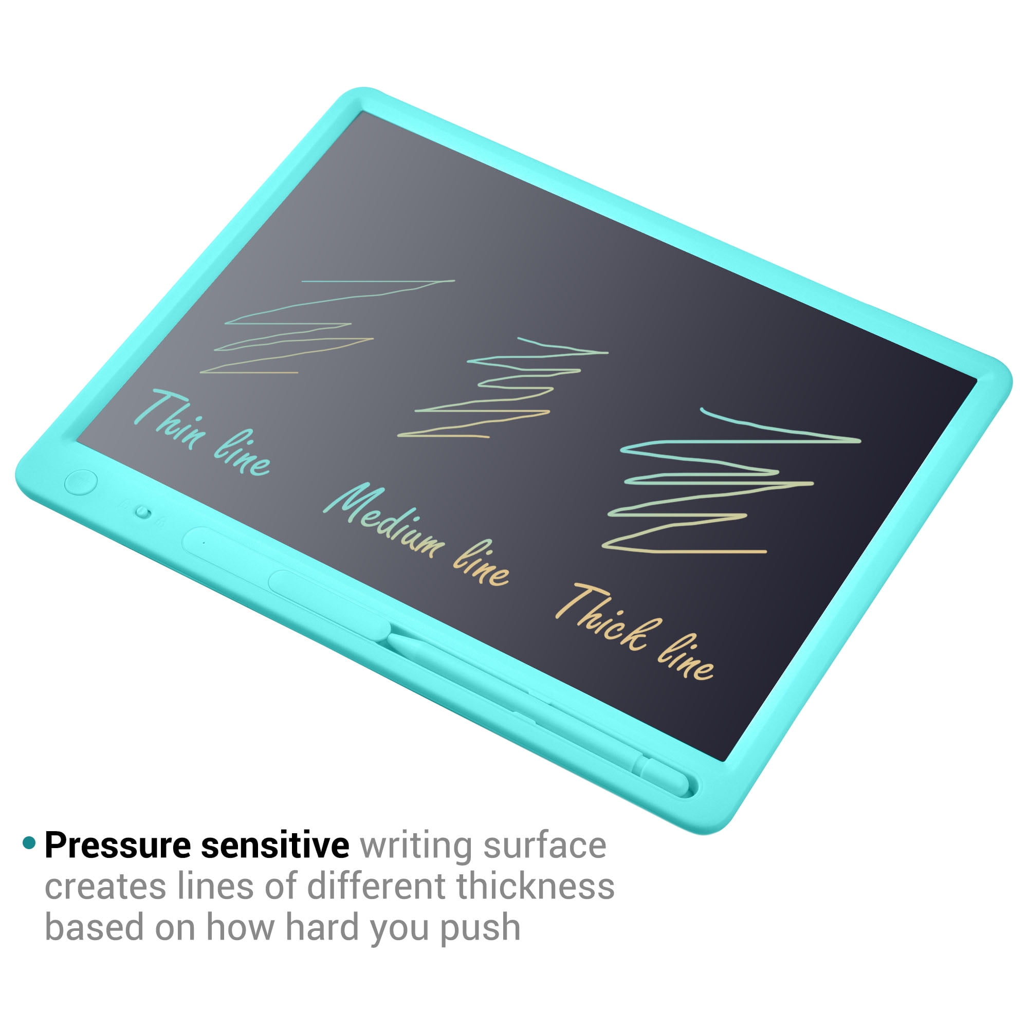 digital writting and skecting tab for kids /Tablet eWriter Kids Drawing Pad  DIGITAL WRITER LIGHTLESS LCD SKETCH SCREEN GIFT FOR KIDS CHILDREN THICK  LINE Large Size Kids Writing Pad Multi Color