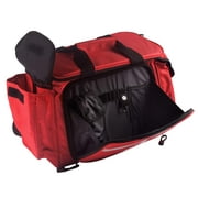 Primacare KB-1088 EMT First Responder Trauma Bag, Red, 10 x 9 x 18