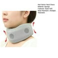 thumbnail image 7 of Pebbuoy Neck Brace Soft Breathable Pain Relief Posture Correction Anti-Snoring Support Cervical Collar Ergonomic Neck Protector Brace, 7 of 7