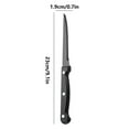thumbnail image 2 of Staron under $5 Stainless Steel Super Serrated Western Knife, Camping Steak Knife with Ergonomic Handle, Precision Cutting Kitchen Cutlery, 2 of 7