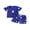 Style2-Blue, variant on 4th of July Toddler 0-4T Boys Outfits Fuzzy Letter Embroidery Short Sleeve T-Shirts Tops Stripe Stars Print Shorts 2Pcs Clothes Set