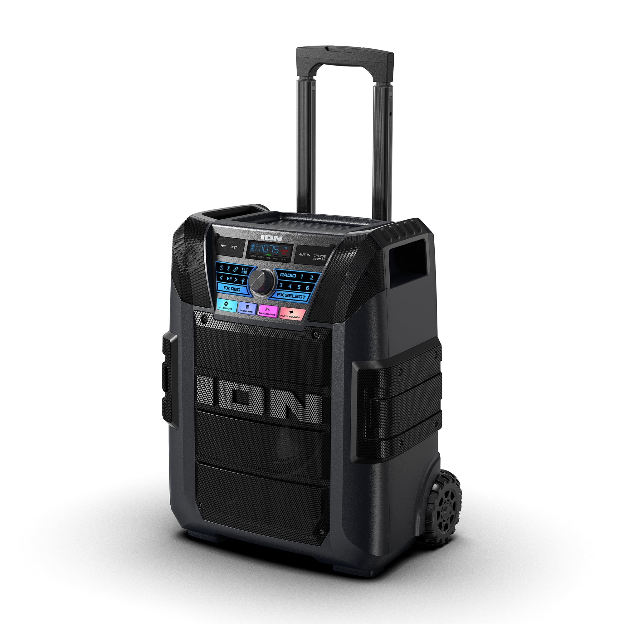 ION Audio Tailgater XL Portable All-Weather Speaker with 5-Speaker Sound, IPX5 Water-Resistant
