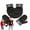 Black, variant on Loespoir Couple Gloves, Romantic Hand Mittens, Double Layer Thickened Fleece Warm Gloves, For Valentine's Day Gift, Pair of Mittens, Cycling, Skiing, Matching Set(Black)