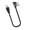 Bend right, variant on 90 Degree L Shape USB2.0 Male to Male Cable 25cm Data Transfer Cord Plastic Texture for Tight Space and Compact Setups