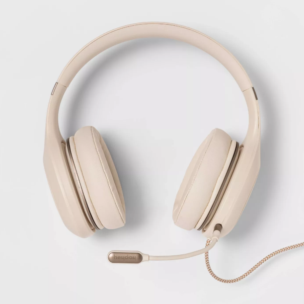 heyday OnEar Wired Headset Stone White