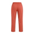 thumbnail image 5 of GUACER Womens Cropped Cargo Pants Elastic Waisted Casual with Pockets Jogger Sweatpants, 5 of 8