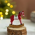 thumbnail image 3 of Horse Ornaments for Christmas Tree, Ongmies Christmas Rocking Horse Ornament - Decorative Hanging & Tabletop Figurine for Holiday Decor, Christmas Decorations Indoor, 3 of 5