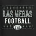 thumbnail image 6 of Wild Bobby Las Vegas LAV Hometown City Football Fan Pride Sports Men's Graphic Tank Top, Black, Small, 6 of 6