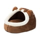 thumbnail image 2 of cama para perros, cálida cama para mascotas, cama para , , casa suave, camas para mascotas de invierno cálidas y suaves para - Marrón m Colco Perrera de cama de nido lavable, 2 of 7