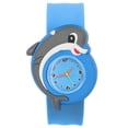 thumbnail image 1 of Reloj para niños, reloj de raqueta de dibujos animados, reloj electrónico de silicona para estudiantes de primaria y jardín de infantes, anillo de presión, página de cerdo de dibujos animados, 1 of 5