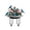 Blue, variant on Hummingbird Garden Stake Decor, Acrylic Bird Fountain Yard Decoration for Patio Lawn and Outdoor Garden(Green,30cm)
