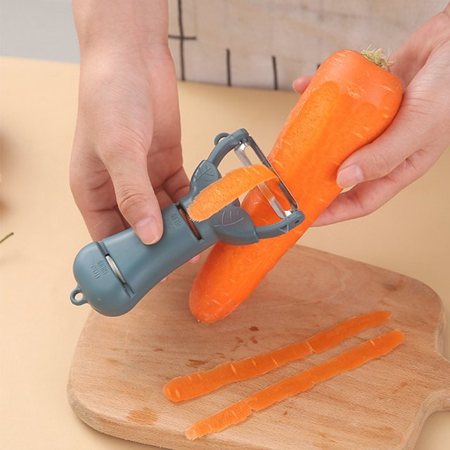 XWSHYW Cuchillos Pelador En Forma de Y, Mango de Plástico, Hoja de Acero Inoxidable, Pelador de Frutas con Sacapuntas