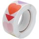 thumbnail image 1 of Pegatinas para álbumes de recortes, pegatinas adhesivas con forma de corazón, suministros de papelería, pegatinas con forma de corazón, acabado de lujo, 1 of 14