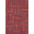 thumbnail image 2 of Addison Rugs Mayfield Premium Machine Washable Transitional Squares Red Rectangle Rug, 8' x 10', 2 of 6