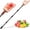 8FT, variant on 13FT Fruit Picker, Adjustable Fruits Picker Tool with Lightweight Stainless Steel Pole and Big Basket, Fruit Catcher Equipment Tree Picker for Apples Mango Pear Orange Avocados Fruit Picking