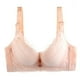 thumbnail image 1 of Gibobby Lencería sexy Talla Ajustable Sujetador Deportivo Extra-Elástico Mujer Encaje Transpirable Ribete Más Íntimos(Beige, 44A), 1 of 3